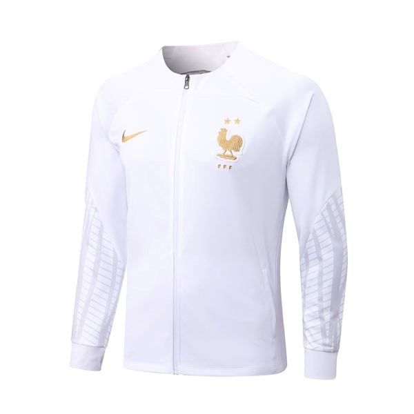 Chaqueta Francia 2022-2023 Blanco Azul